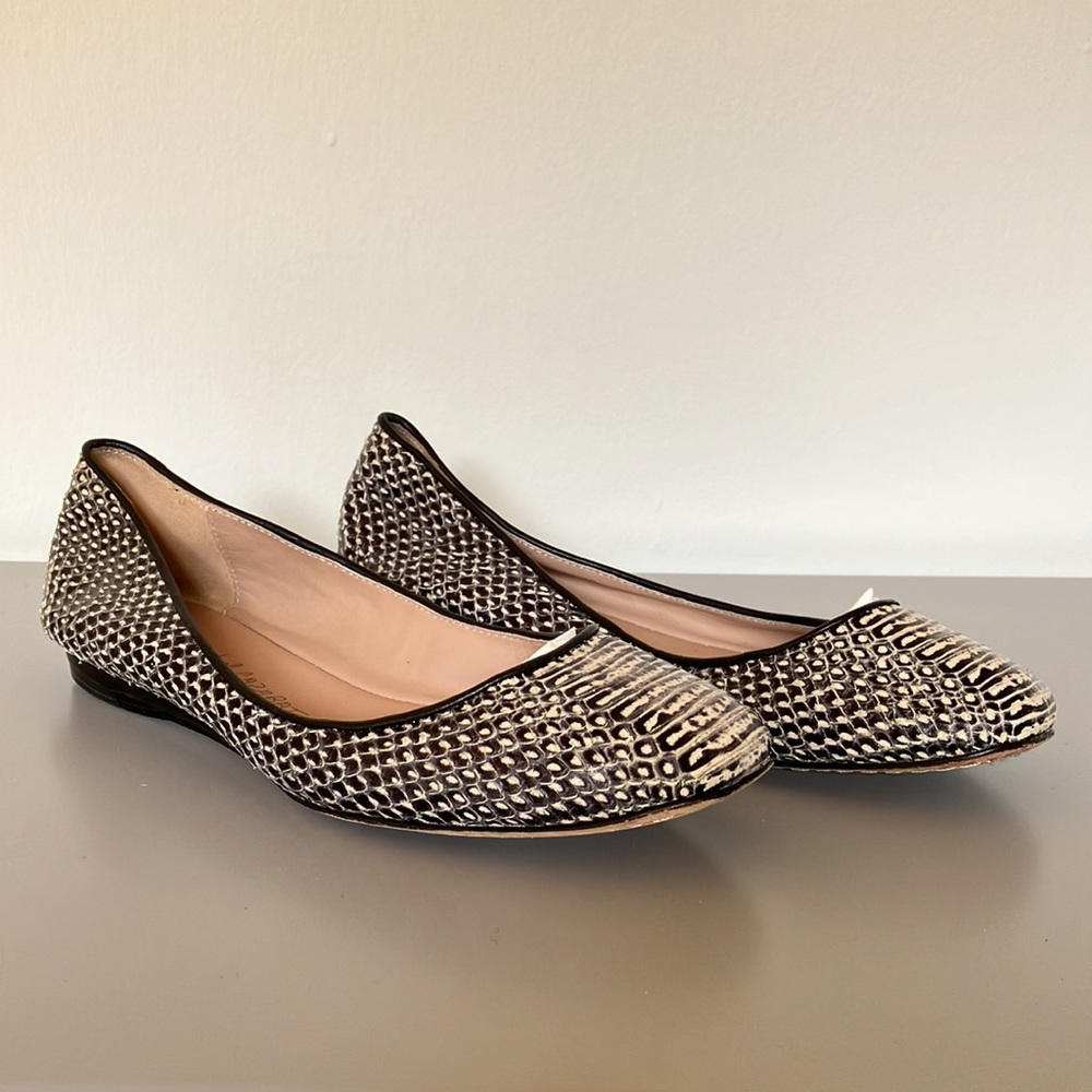 Jean-Michel Cazabat Animal Print Flats